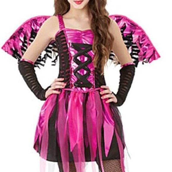 COSTUMEUSA FIESTY FAIRY 2 PC SET SIZE LARGE 12-14 - Picture 2 of 3